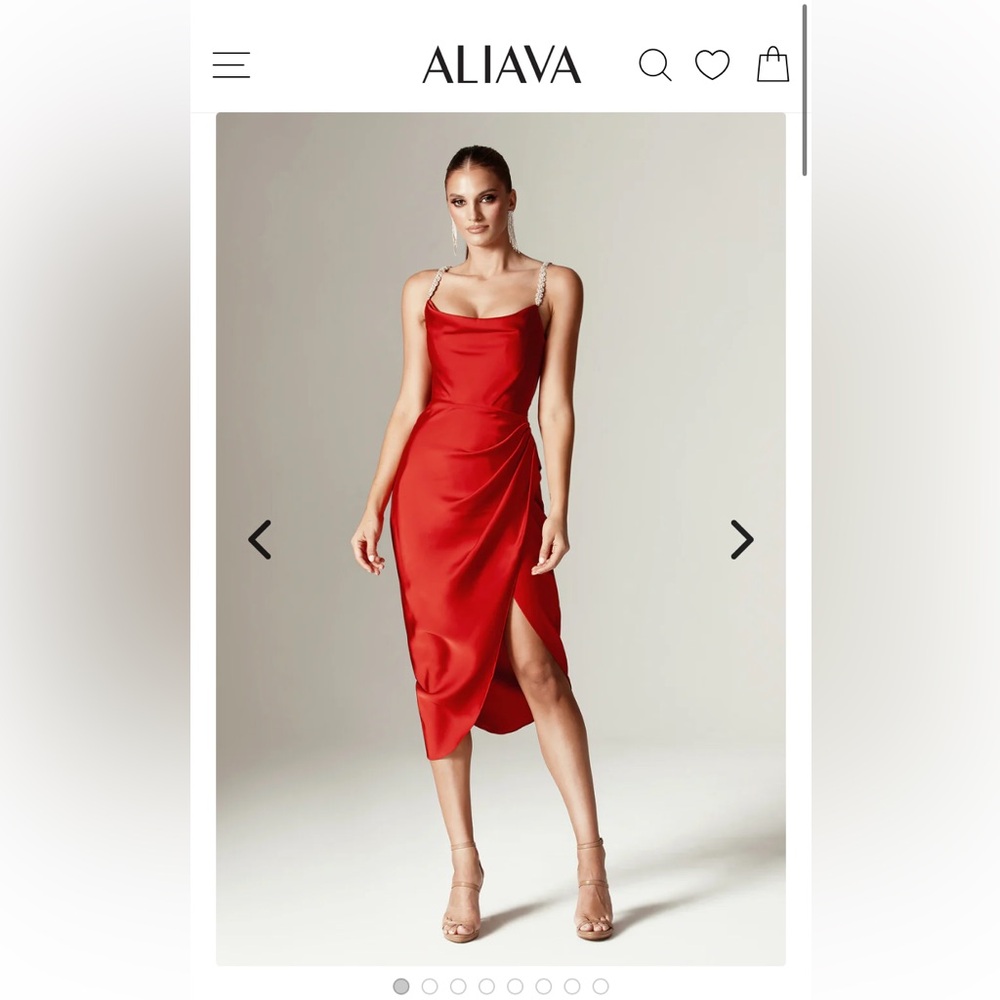 Alieva Vibrant Red Apparel